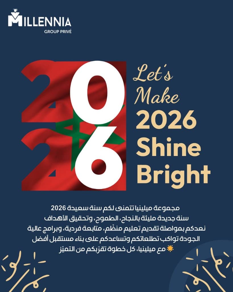 Bonne année 2026 — Millennia