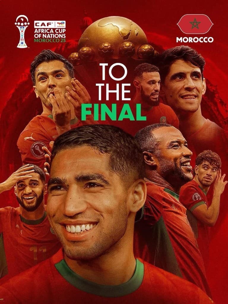 CAN Maroc 2025 — To the final — Millennia